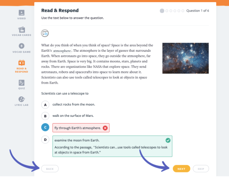 Using the Flocabulary Activities (Students) Flocabulary Help Center